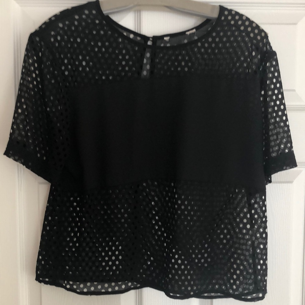 Designer Blouse in Black.